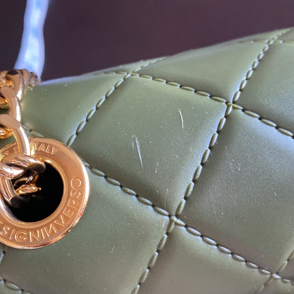 DESIGNINVERSO Milano crossbody bag. Forest Green - Picture 8 of 9